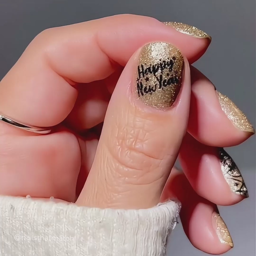 NYE (M535) - Nail Stamping Plate