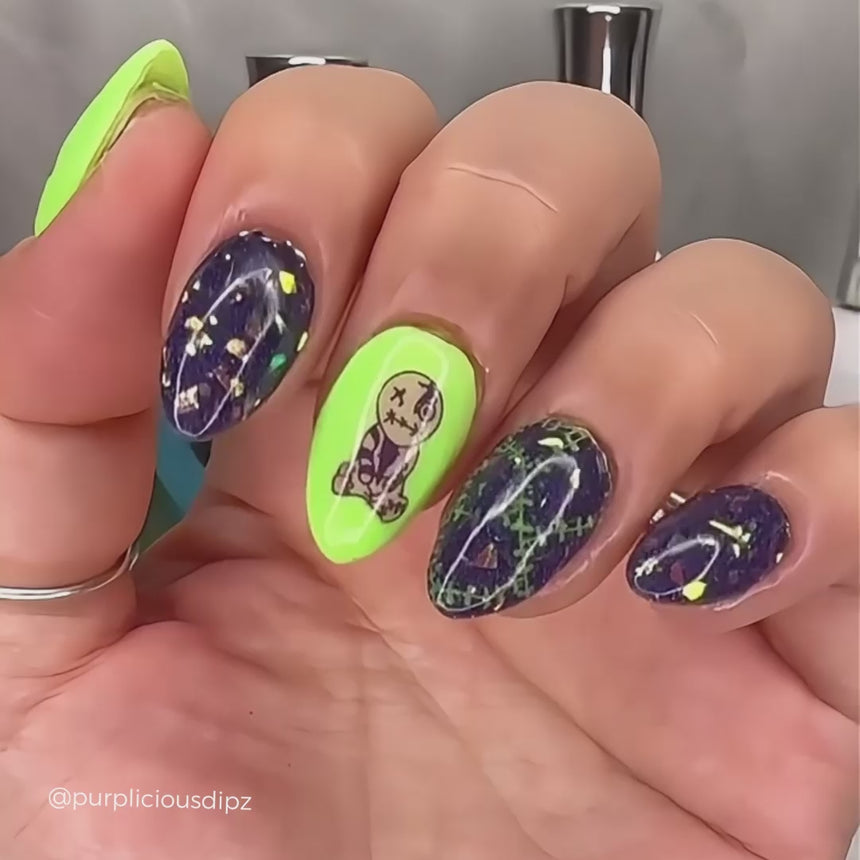 Hella Voodoo (M519) - Nail Stamping Plate
