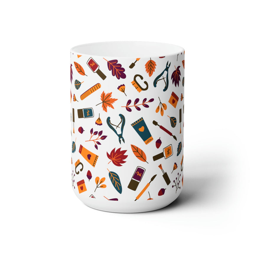 A Manicured Fall Ceramic Coffee Mug 15oz