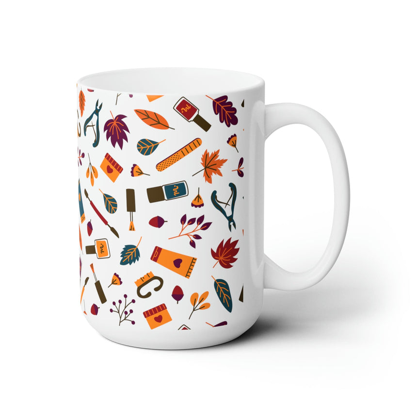 A Manicured Fall Ceramic Coffee Mug 15oz
