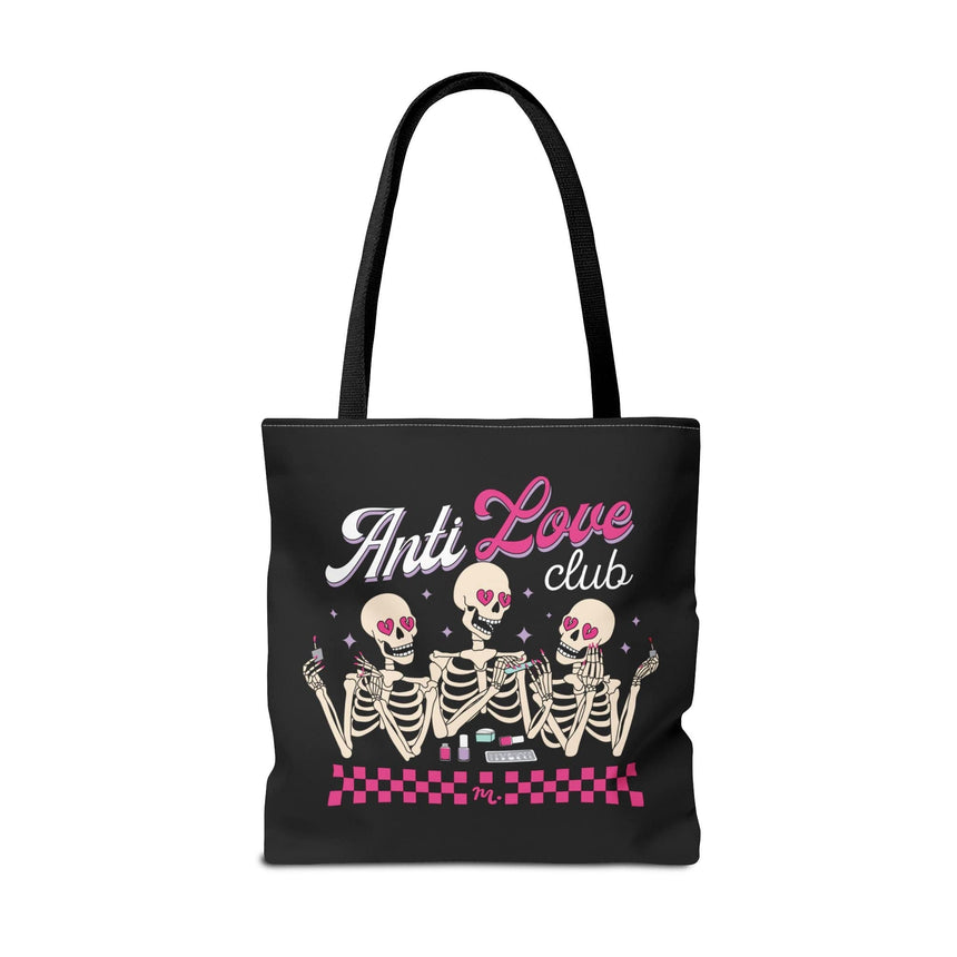 Anti Love Club Black Tote Bag