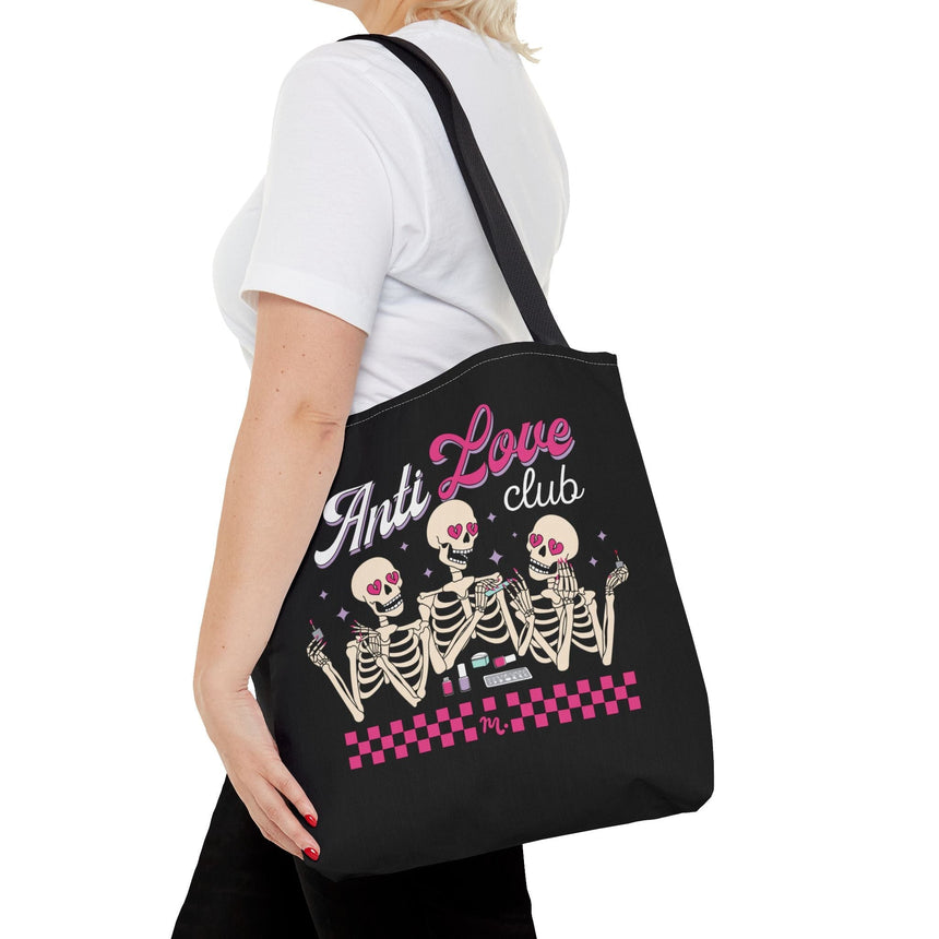 Anti Love Club Black Tote Bag
