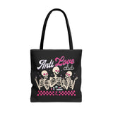Anti Love Club Black Tote Bag