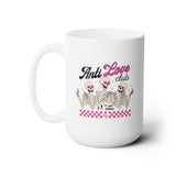 Anti Love Club Ceramic Coffee Mug 15oz
