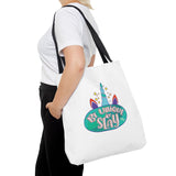 Be Unique and Slay - The Nail Artist Tote Bag
