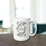 Believe in Manicures Ceramic Coffee Mug 15oz
