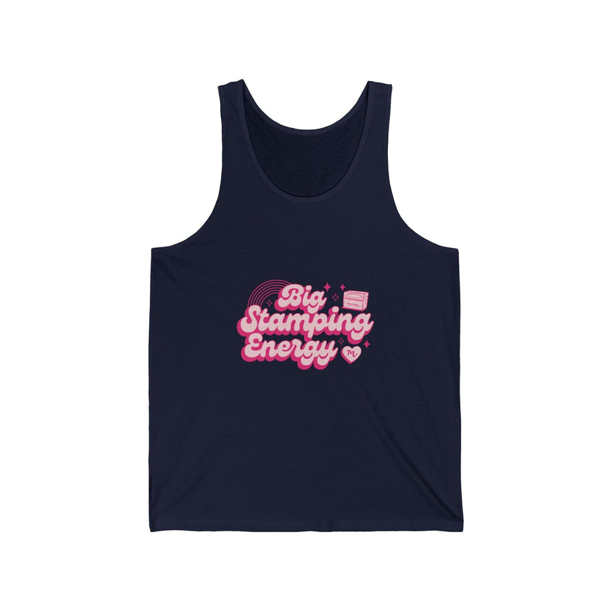 Big Stamping Energy - Jersey Tank Top