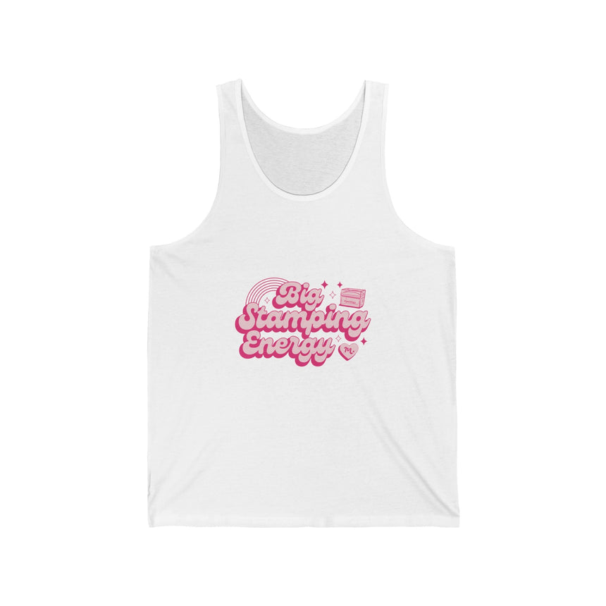 Big Stamping Energy - Jersey Tank Top