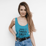 Coffee-Mani-Hustle - Jersey Tank Top