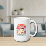 Cupid's Nail Spa Ceramic Coffee Mug 15oz