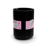 Dead But Nailed It Ceramic Coffee Black Mug 15oz