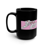 Dead But Nailed It Ceramic Coffee Black Mug 15oz