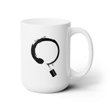 Enso Circle Ceramic Coffee Mug 15oz