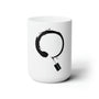 Enso Circle Ceramic Coffee Mug 15oz