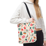 Festively Manicured Tote Bag