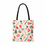 Festively Manicured Tote Bag