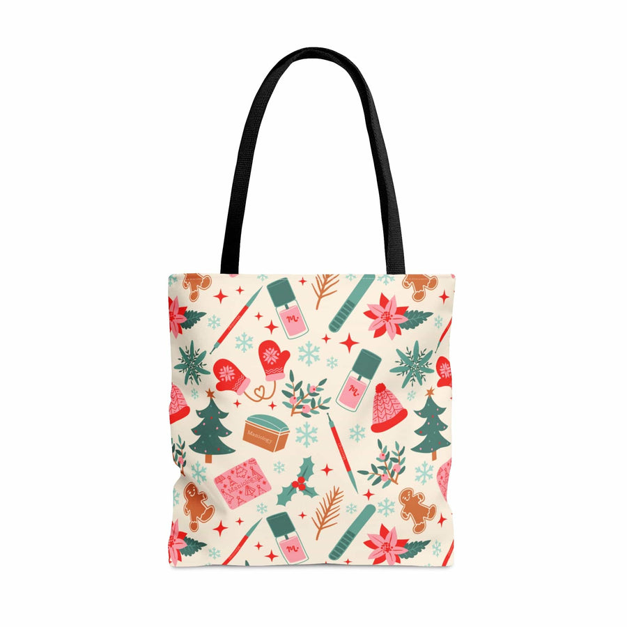 Festively Manicured Tote Bag