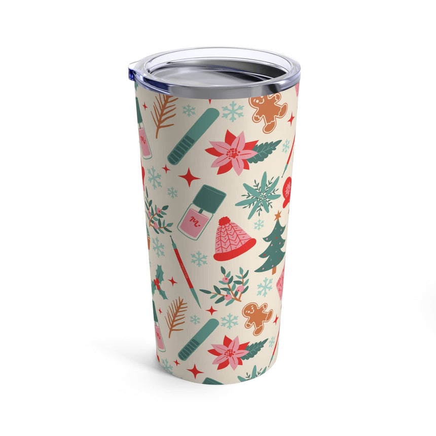 Festively Manicured Tumbler 20oz