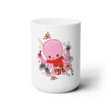 Gifted Octopus Ceramic Coffee Mug 15oz