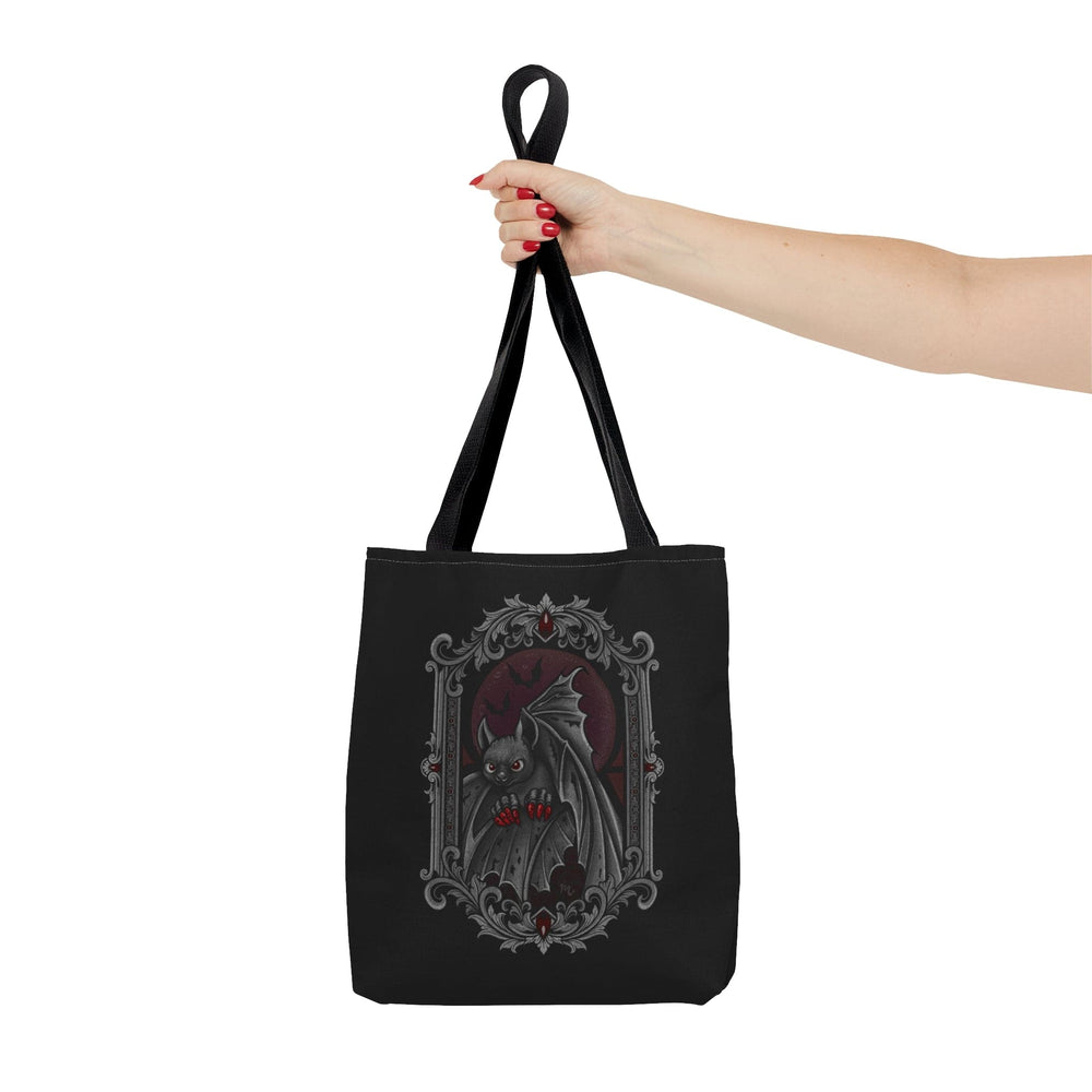 Gothic Halloween Black Tote Bag