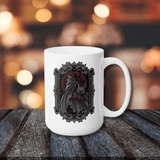 Gothic Halloween Ceramic Coffee Mug 15oz