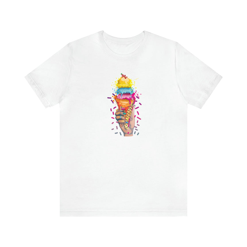 Ice Cream Nails - Short Sleeve T-shirt