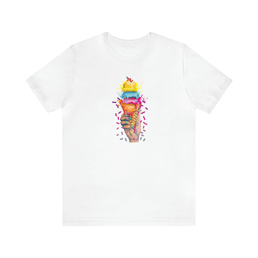 Ice Cream Nails - Short Sleeve T-shirt – Maniology