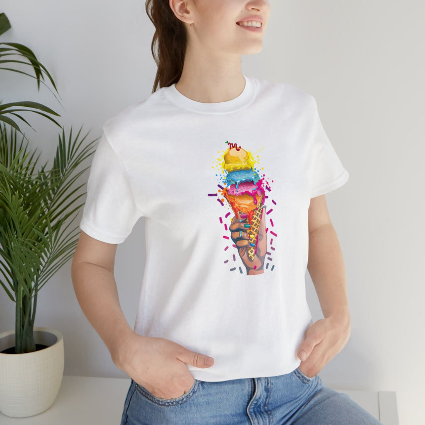 Ice Cream Nails - Short Sleeve T-shirt