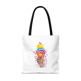 Ice Cream Nails Tote Bag