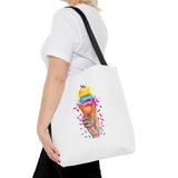 Ice Cream Nails Tote Bag