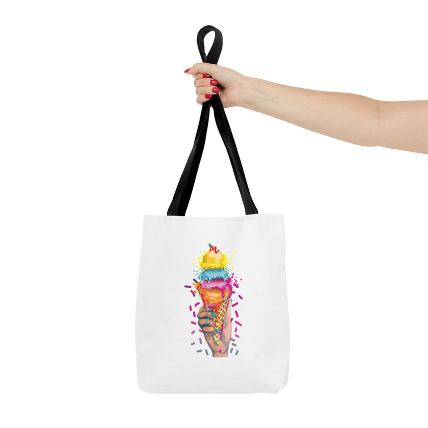 Ice Cream Nails Tote Bag
