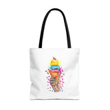 Ice Cream Nails Tote Bag