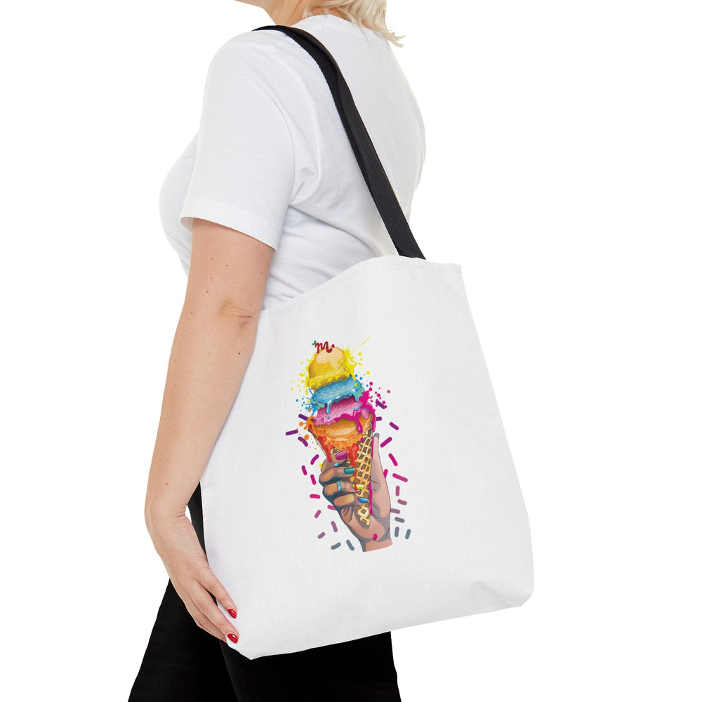 Ice Cream Nails Tote Bag