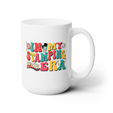 In My Stamping Era Ceramic Coffee Mug 15oz