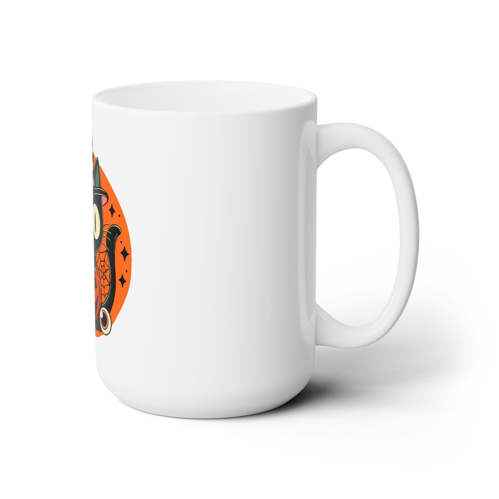 Kitty Halloween Ceramic Coffee Mug 15oz