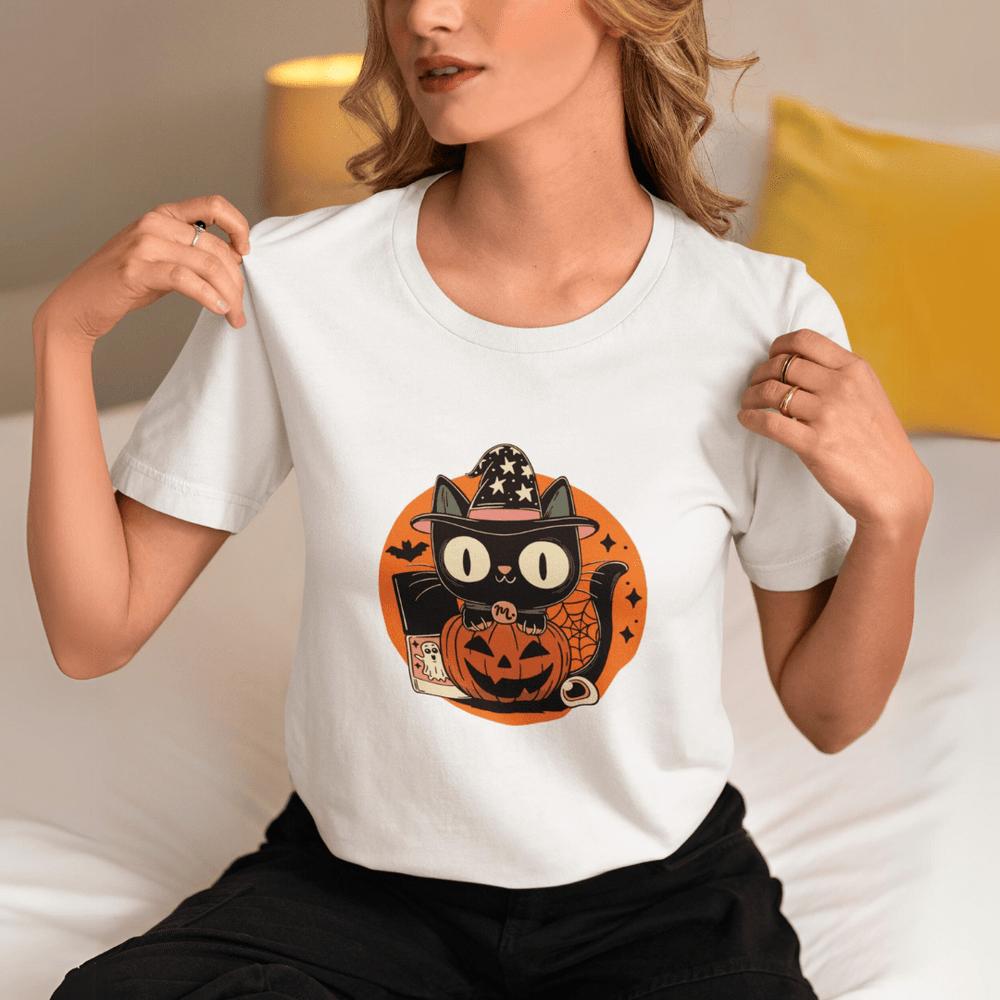 Kitty Halloween - Short Sleeve T-shirt