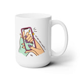 Let Me Take a Nailfie Ceramic Coffee Mug 15oz