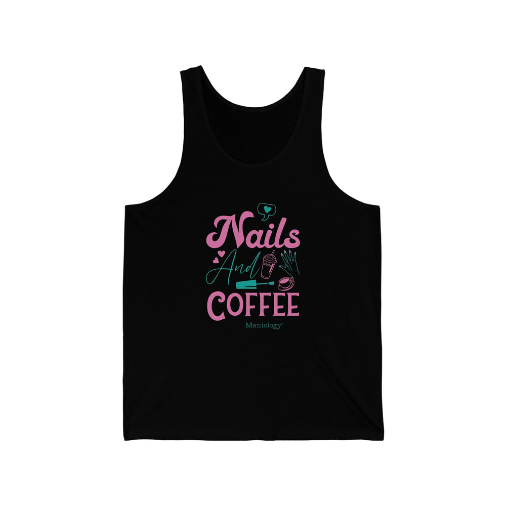 Love for Nails & Coffee - Jersey Tank Top
