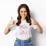 Love for Nails & Coffee - Short Sleeve T-shirt