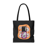 Lovely Ghouls Tote Bag - Black
