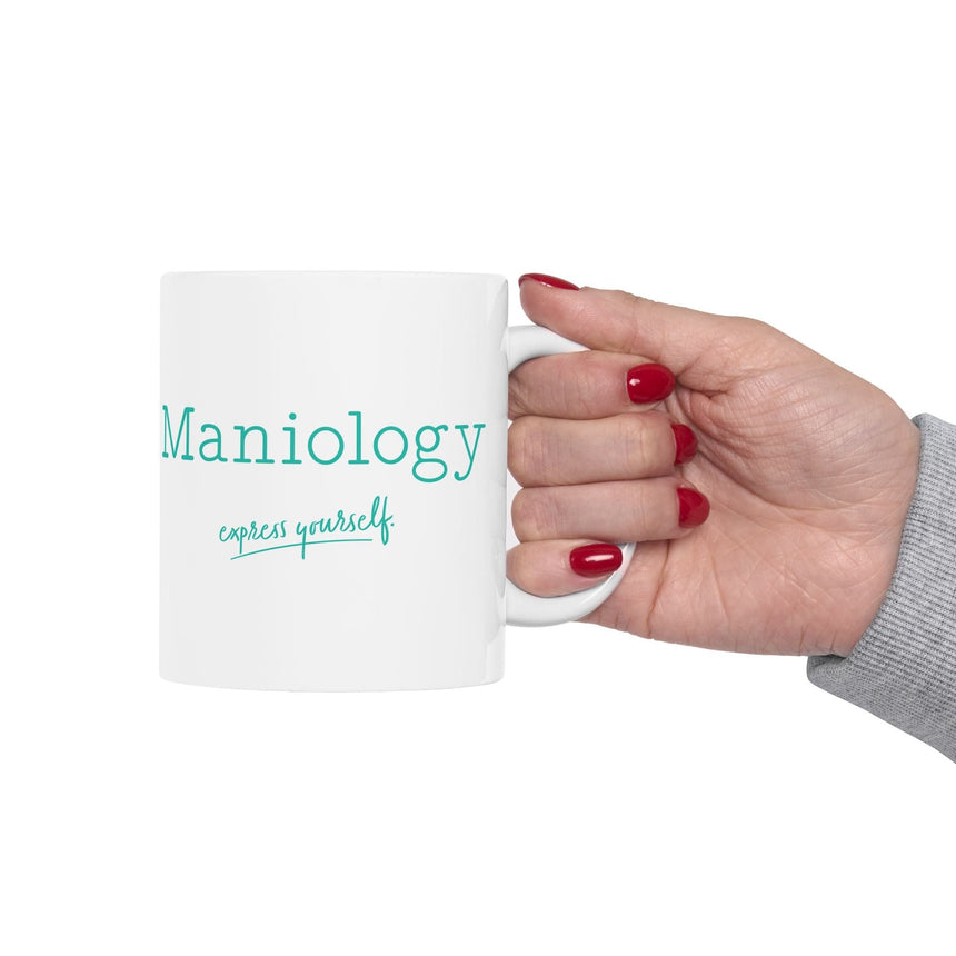 Maniology Express Yourself Ceramic Mug 11oz
