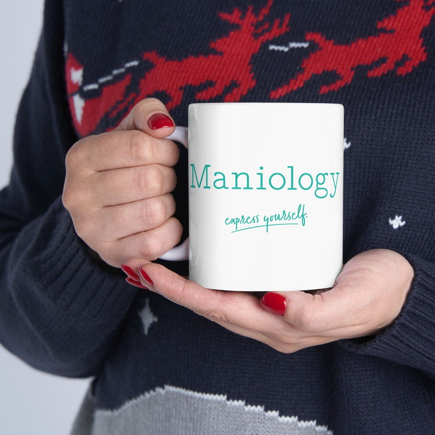 Maniology Express Yourself Ceramic Mug 11oz
