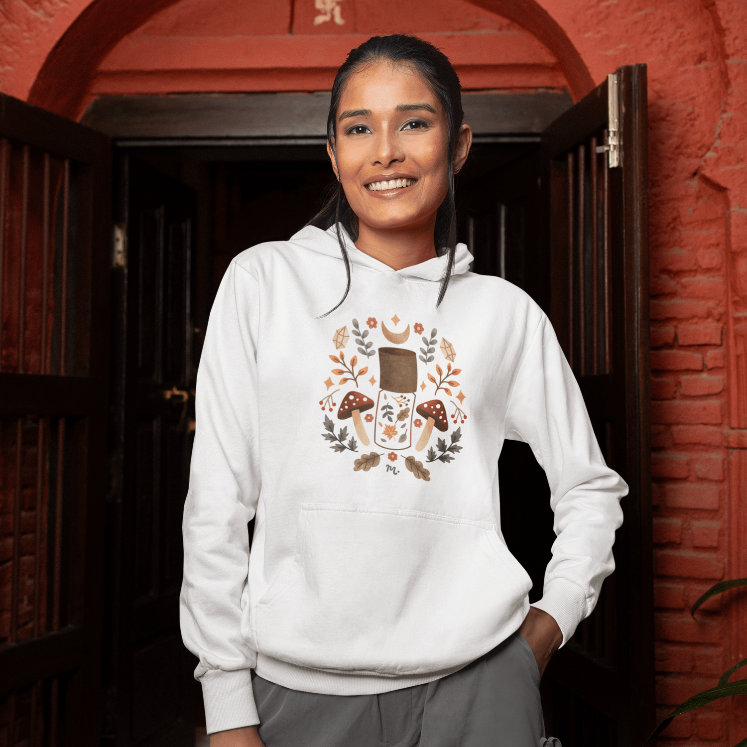 Mystic Garden - Heavy Blend Hoodie Sweatshirt – Maniology