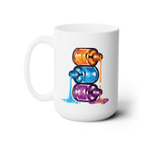 Nail Polish Bottles Ceramic Coffee Mug 15oz