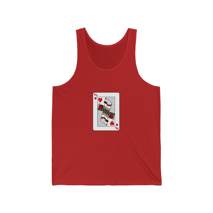 Nail Queen of Hearts - Jersey Tank Top