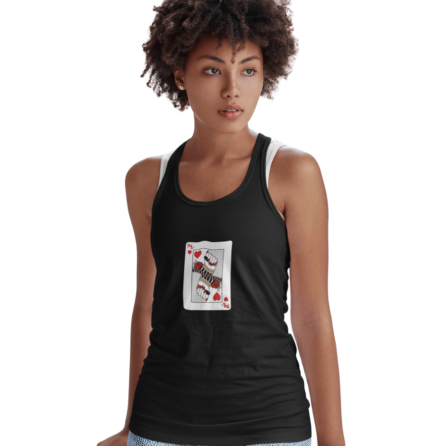 Nail Queen of Hearts - Jersey Tank Top
