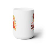 Oh Snap Gingerbread Ceramic Coffee Mug 15oz