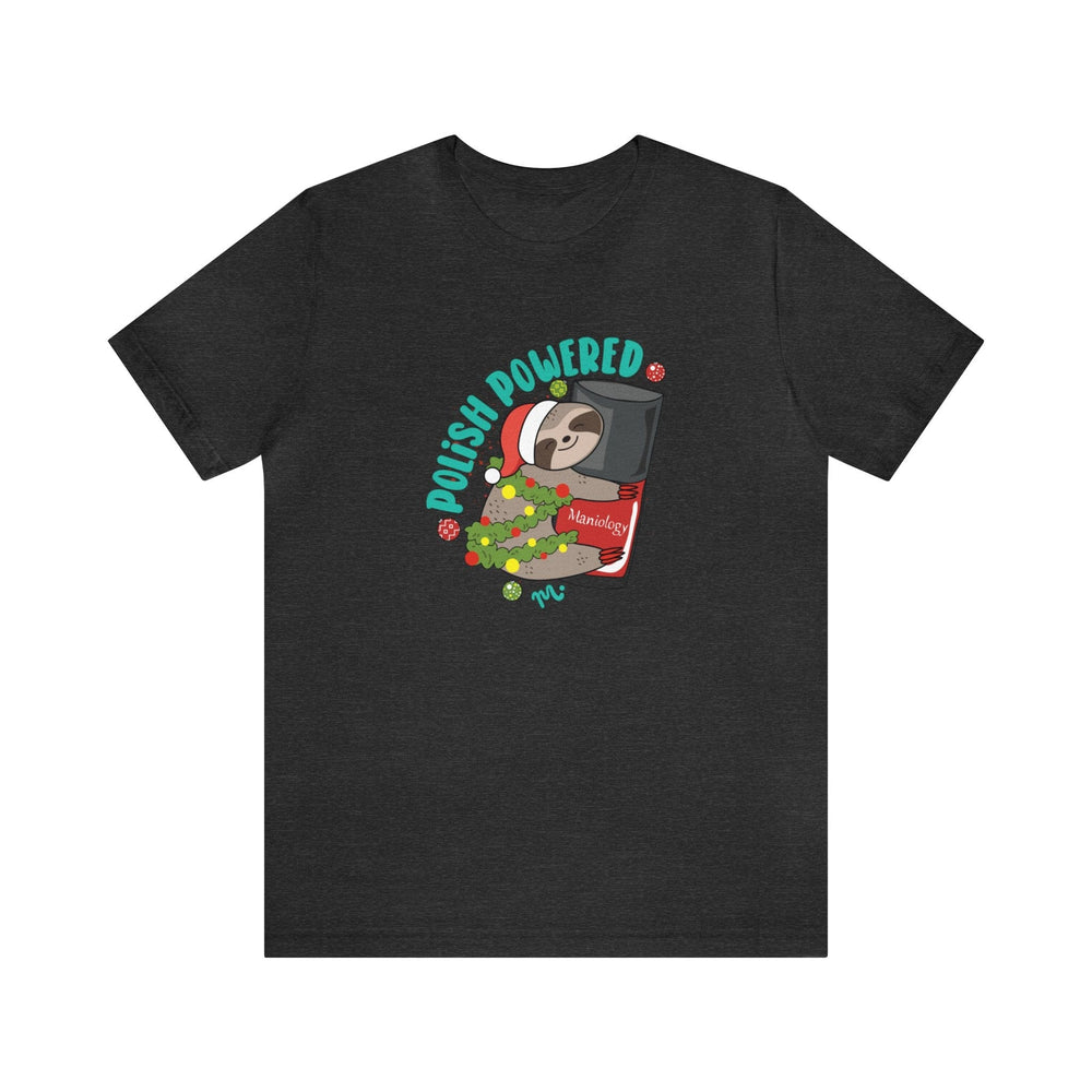 Polish Powered Sloth - Short Sleeve T-shirt