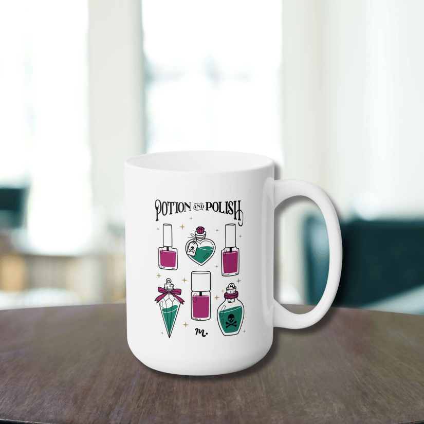 Potions & Polish Ceramic Coffee Mug 15oz