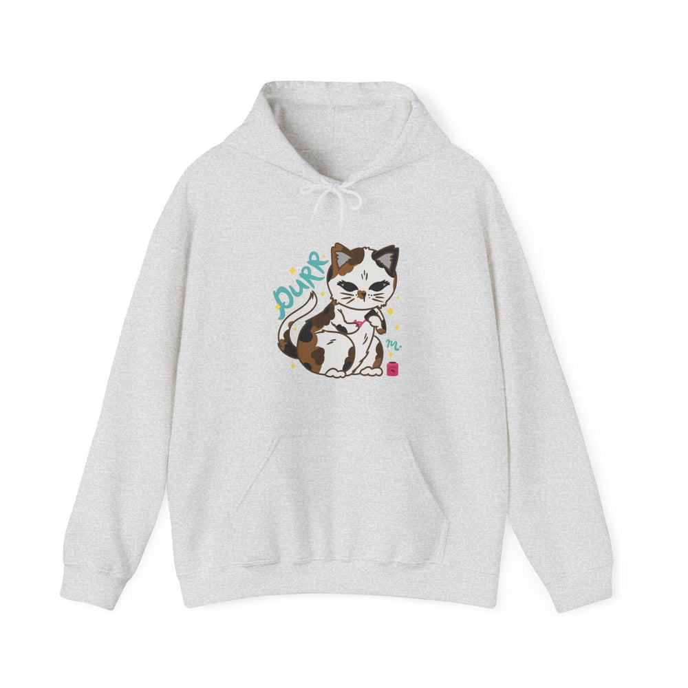 PURR Cat & Nails - Heavy Blend Hoodie Sweatshirt